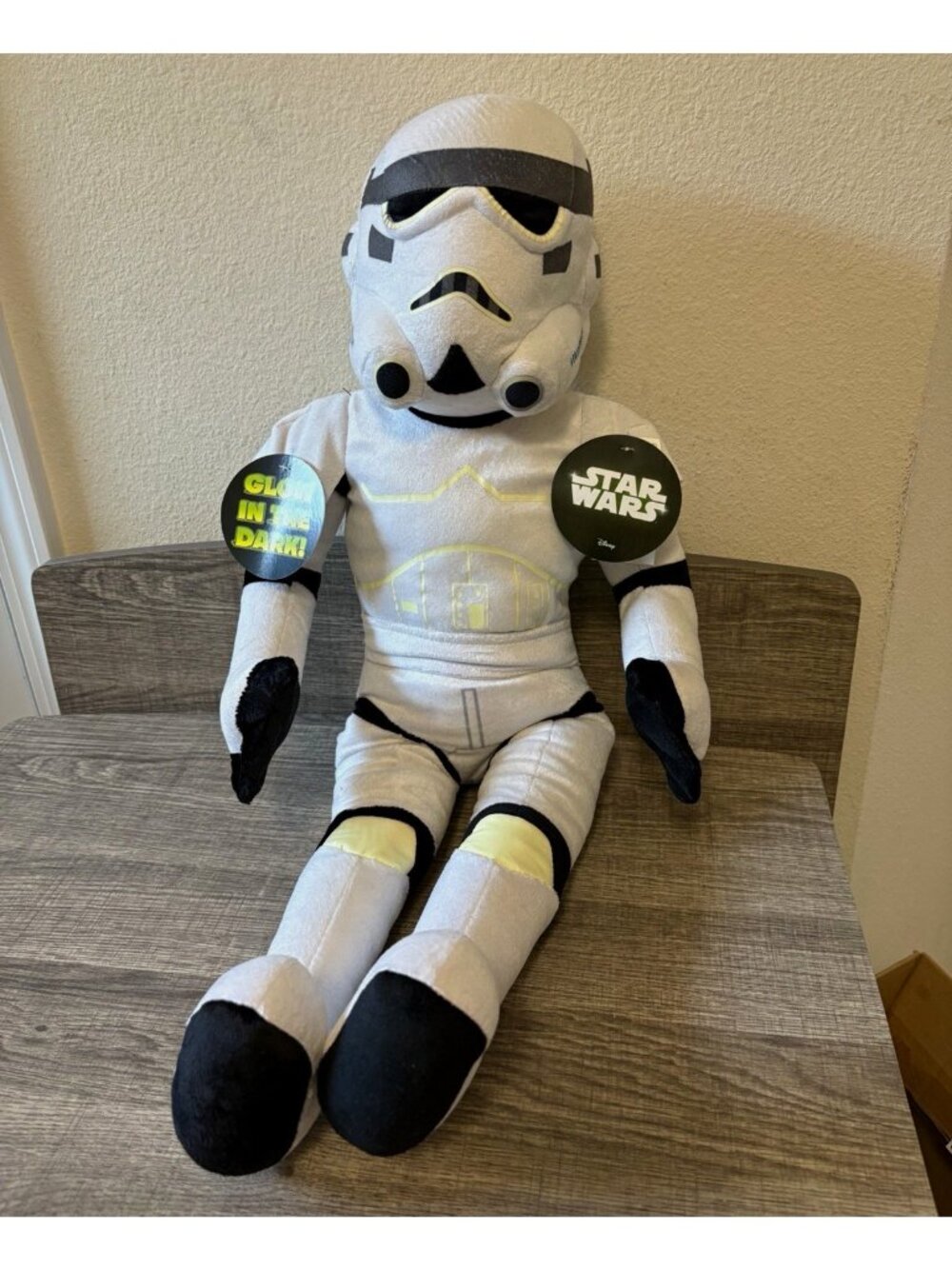 Star Wars Stormtrooper Plush Stuffed Doll Toy, Science Fiction about 26”